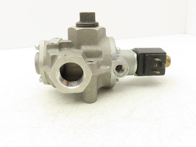 Herion 8026772 Solenoid Valve 1" NPTF 1/4" NPTF Pilot Coil 120 VAC 60Hz 33VA