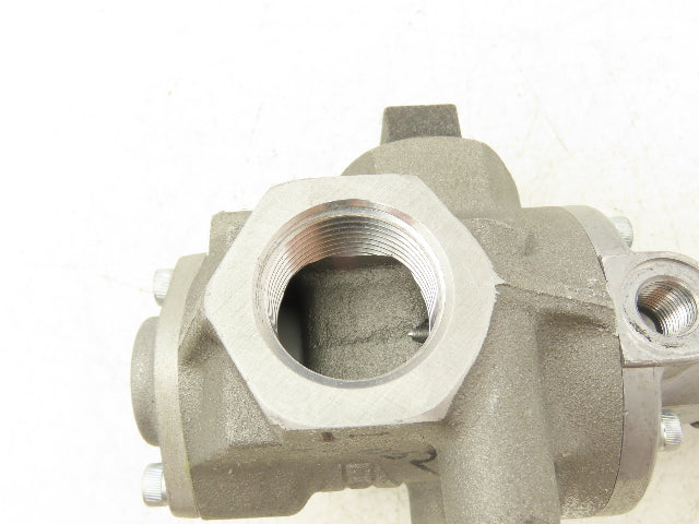 Herion 8026772 Solenoid Valve 1" NPTF 1/4" NPTF Pilot Coil 120 VAC 60Hz 33VA