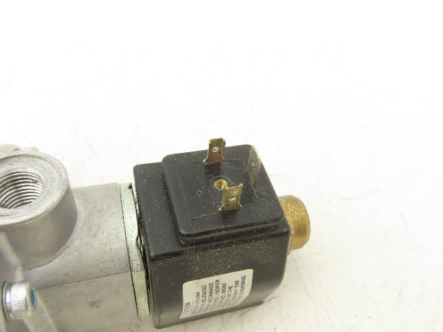 Herion 8026772 Solenoid Valve 1" NPTF 1/4" NPTF Pilot Coil 120 VAC 60Hz 33VA