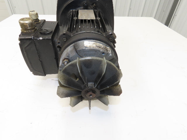 Sew Eurodrive RF77 DRS80M4BE2/IS/TF Brake Gear Motor 1.1kw 12rpm 277/480V 145.67