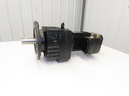 Sew Eurodrive RF77 DRS80M4BE2/IS/TF Brake Gear Motor 1.1kw 12rpm 277/480V 145.67