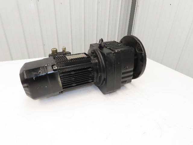 Sew Eurodrive RF77 DRS80M4BE2/IS/TF Brake Gear Motor 1.1kw 12rpm 277/480V 145.67