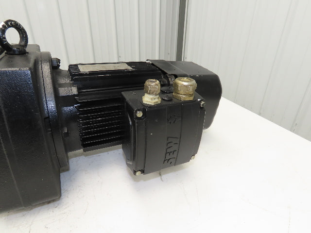 Sew Eurodrive RF77 DRS80M4BE2/IS/TF Brake Gear Motor 1.1kw 12rpm 277/480V 145.67