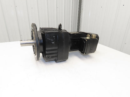 Sew Eurodrive RF77 DRS80M4BE2/IS/TF Brake Gear Motor 1.1kw 12rpm 277/480V 145.67