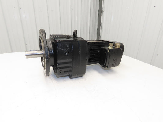Sew Eurodrive RF77 DRS80M4BE2/IS/TF Brake Gear Motor 1.1kw 12rpm 277/480V 145.67