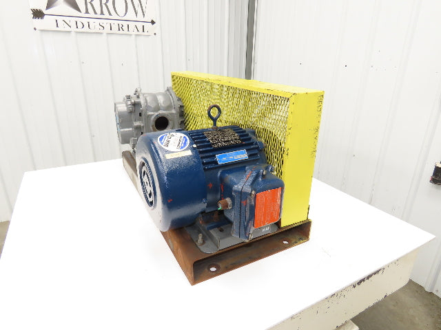 Universal RAI 36 U-RAI Roots 2" Vacuum Blower Rotary Lobe 7PSI 2Hp 230/460V 3Ph
