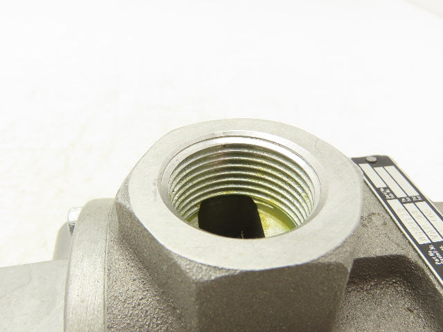 Herion 8026772 Solenoid Valve 1" NPTF 1/4" NPTF Pilot "Missing Coil"