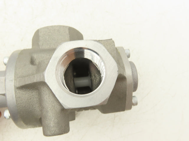 Herion 8026772 Solenoid Valve 1" NPTF 1/4" NPTF Pilot "Missing Coil"