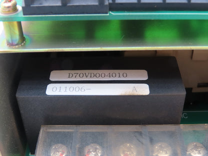 Yamazaki Mazak D72VD006320 ServoPack Servo Drive Controller Module