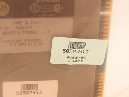 Allen Bradley 1785-LT2 PLC-5/25 Processor Module Ser A PN96844579