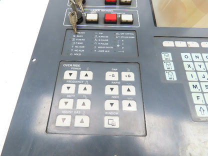 Mazak D72VD009600 HMI Mazatrol CNC Laser Control Panel Push Button With Display