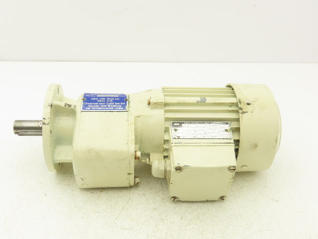 ABM G80F/3.DB 63 a-4 Inline Gearmotor .18kw 1560/80 RPM 280/480V 3PH IEC 63