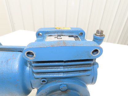 Cone Drive MSHO20A022-2 Worm Gearbox 50:1 Reducer 35 RPM 56C Hollow Shaft *Read