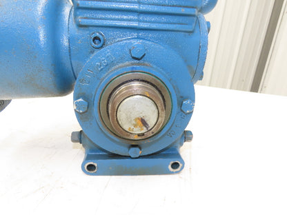 Cone Drive MSHO20A022-2 Worm Gearbox 50:1 Reducer 35 RPM 56C Hollow Shaft *Read