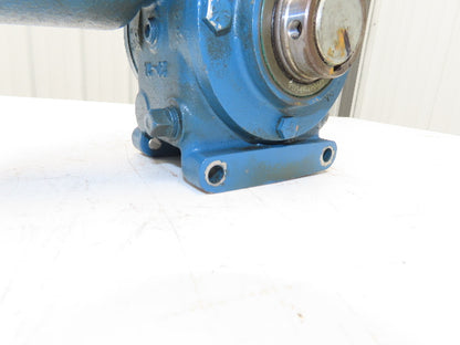 Cone Drive MSHO20A022-2 Worm Gearbox 50:1 Reducer 35 RPM 56C Hollow Shaft *Read