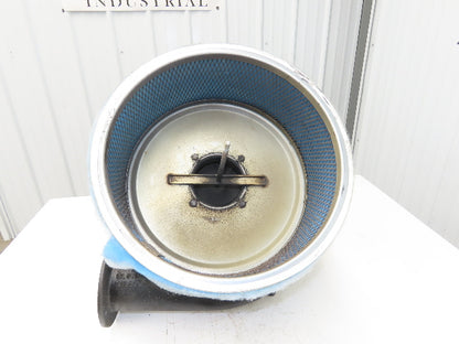 Elektror RD4 Backward Curve Blower 15"Fan 500 CFM .55kw 230/460V 3PH 4" Outlet