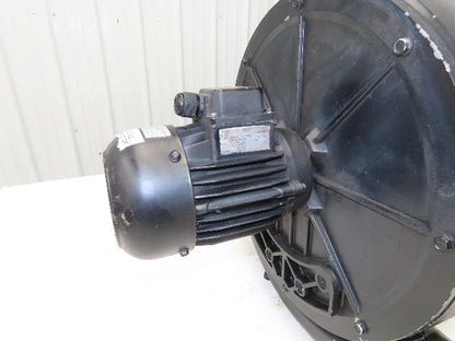 Elektror RD4 Backward Curve Blower 15"Fan 500 CFM .55kw 230/460V 3PH 4" Outlet