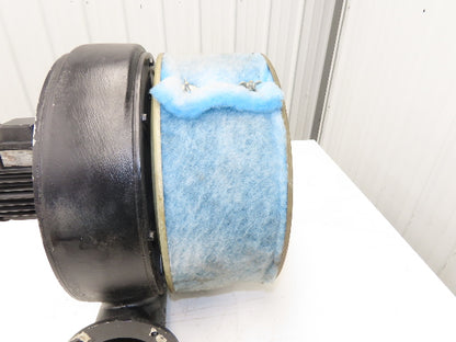Elektror RD4 Backward Curve Blower 15"Fan 500 CFM .55kw 230/460V 3PH 4" Outlet