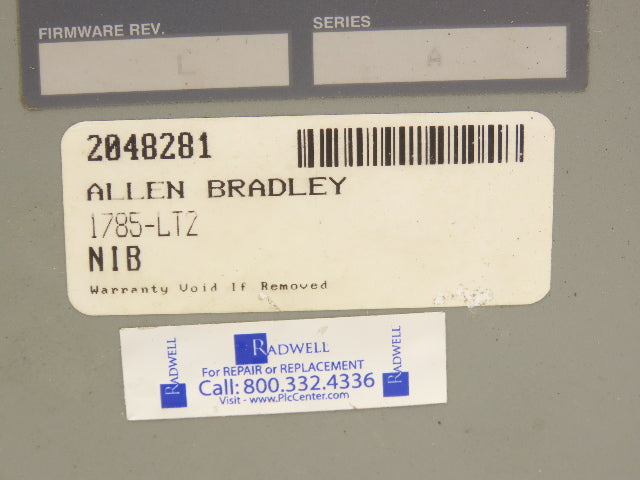 Allen Bradley 1785-LT2 PLC-5/25 Processor Module Ser A 96736877