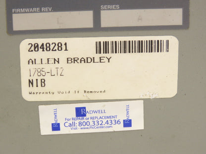 Allen Bradley 1785-LT2 PLC-5/25 Processor Module Ser A 96736877
