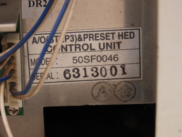 Mitsubishi Electric 50SF0046 PLC A/O Step 3 & Preset HED Module LSHC-1