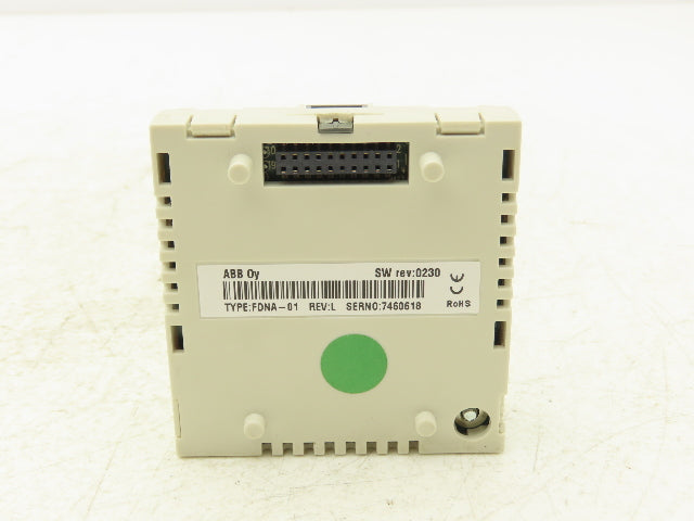 ABB FDNA-01 Devicenet Plug-In Adapter Module Rev L For AC Drive