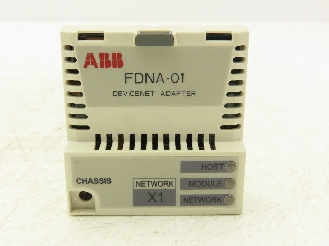 ABB FDNA-01 Devicenet Plug-In Adapter Module Rev L For AC Drive