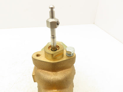 Hora TS130C 3 Way Mixing/Pass-Through Valve 1-1/2" NPT 316RGA MMD Kvs25 Brass
