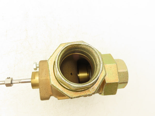 Hora TS130C 3 Way Mixing/Pass-Through Valve 1-1/2" NPT 316RGA MMD Kvs25 Brass