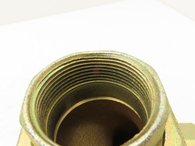 Hora TS130C 3 Way Mixing/Pass-Through Valve 1-1/2" NPT 316RGA MMD Kvs25 Brass
