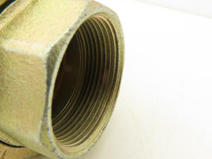 Hora TS130C 3 Way Mixing/Pass-Through Valve 1-1/2" NPT 316RGA MMD Kvs25 Brass