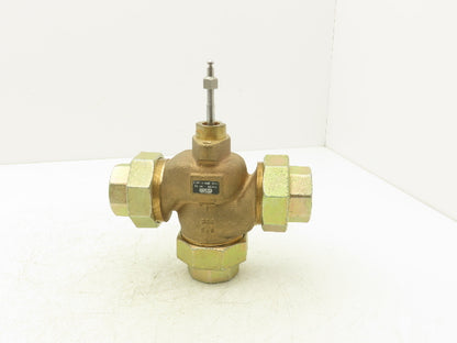 Hora TS130C 3 Way Mixing/Pass-Through Valve 1-1/2" NPT 316RGA MMD Kvs25 Brass