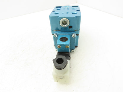 MAC 6542B-241-PM-610JC Pneumatic Valve 3 Pos 4-Way Open Center 1/2" NPT Base
