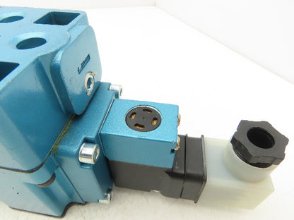 MAC 6542B-241-PM-610JC Pneumatic Valve 3 Pos 4-Way Open Center 1/2" NPT Base
