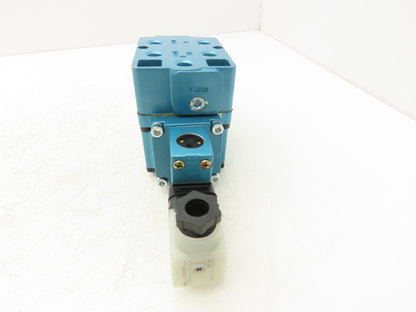 MAC 6542B-241-PM-610JC Pneumatic Valve 3 Pos 4-Way Open Center 1/2" NPT Base