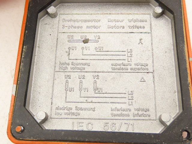 Nord SK63L/4 CUS Gearmotor 16:1 Ratio 1680/105rpm 230/460V 3PH