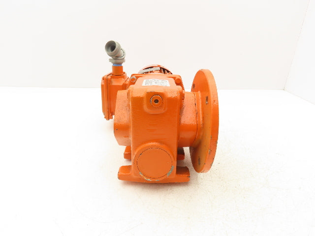 Nord SK63L/4 CUS Gearmotor 128.7 Ratio 13rpm 230/460V 3PH 3/4"Hollow Shaft