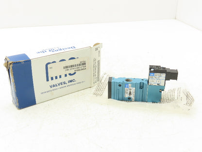 Mac 52A-11-BOB-DM-DFBJ-1KJ Pneumatic Solenoid Valve 3/2-Way 120psi 1/4"NPT 24VDC