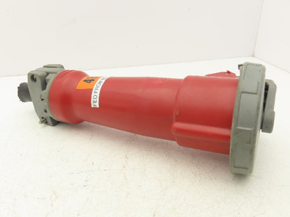 Hubbell 4100C7W Female Connector Body IEC PIN & Sleeve100-A 3Ph 480 VAC 3 Pole