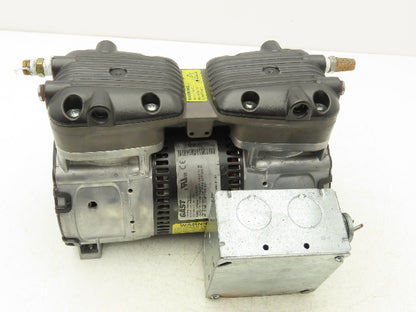 Gast 87R545-V101-N470X Twin Cylinder Oil-less Vacuum Pump 1PH 120/240V