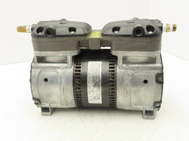 Gast 87R545-V101-N470X Twin Cylinder Oil-less Vacuum Pump 1PH 120/240V
