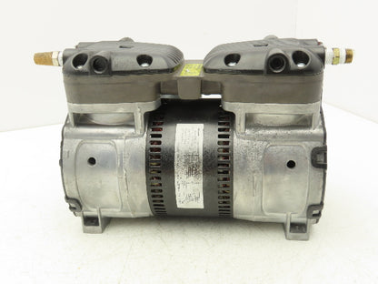 Gast 87R545-V101-N470X Twin Cylinder Oil-less Vacuum Pump 1PH 120/240V