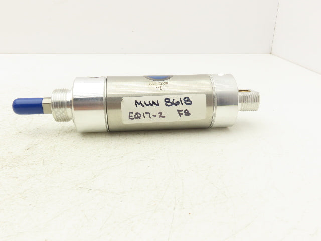 Bimba 312-DXP Pneumatic Air Cylinder 2" Bore x 2" Stroke Double Acting 5/8" Rod