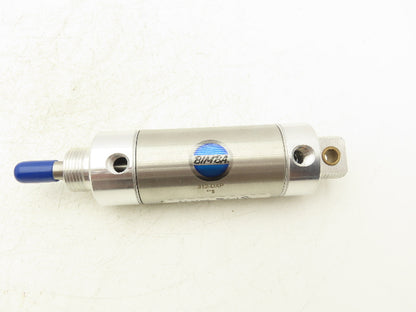 Bimba 312-DXP Pneumatic Air Cylinder 2" Bore x 2" Stroke Double Acting 5/8" Rod
