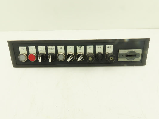 Siemens 6FC5203-0AD28-5AD0 Machine Control Panel Keypad W/EKS-A-IUXA-G01-ST01/04