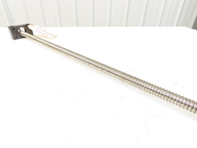 Thomson RM2005FDZ1-1167 Ball Screw 20mm Dia 5mm Pitch 1167mm L  w/Bearing Blocks