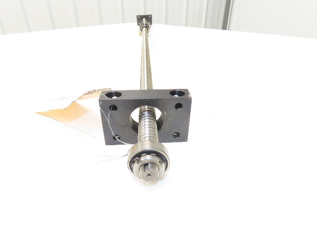 Thomson RM2005FDZ1-1167 Ball Screw 20mm Dia 5mm Pitch 1167mm L  w/Bearing Blocks