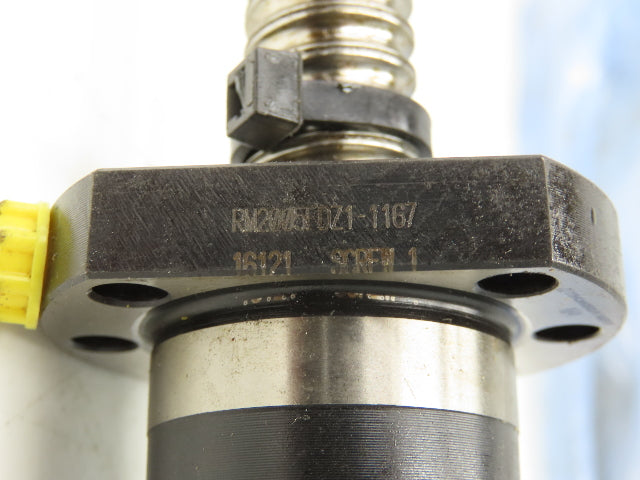 Thomson RM2005FDZ1-1167 Ball Screw 20mm Dia 5mm Pitch 1167mm L  w/Bearing Blocks