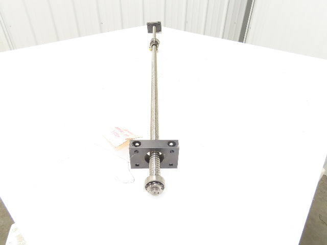 Thomson RM2005FDZ1-1167 Ball Screw 20mm Dia 5mm Pitch 1167mm L  w/Bearing Blocks