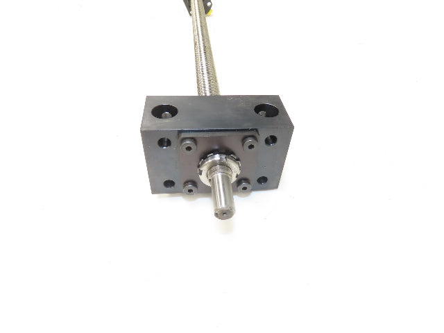 Thomson RM2005FDZ1-1167 Ball Screw 20mm Dia 5mm Pitch 1167mm L  w/Bearing Blocks